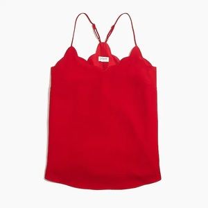J Crew Scalloped Cami